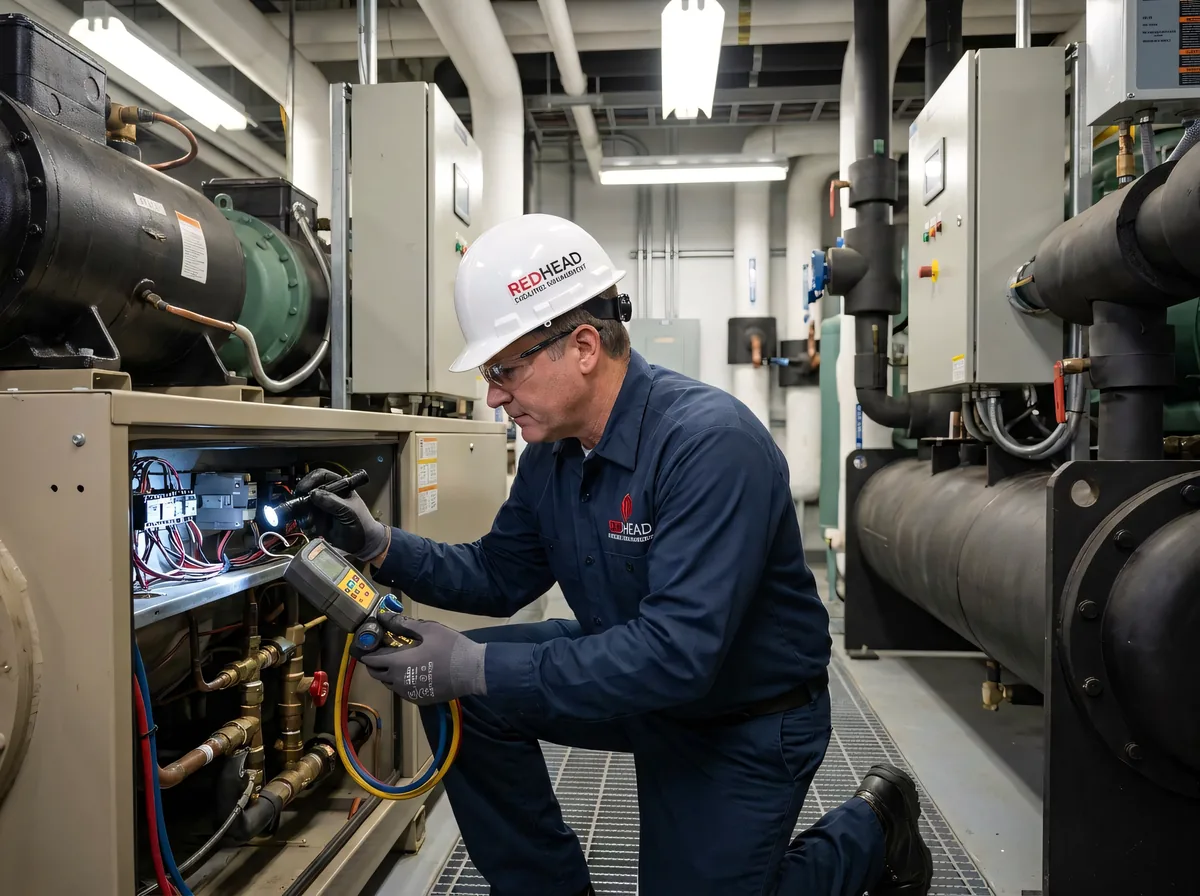 Mechanical plant and chiller works
