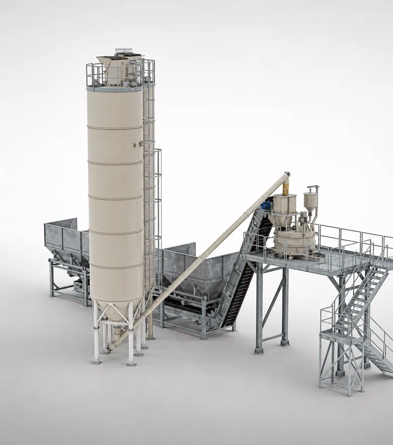 CK Beton Concrete Plant — Industrial Plant Design & Permitting, Abu Dhabi