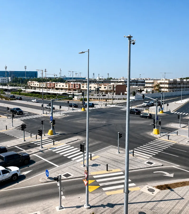 Al Yasmina Junction — Roads Design & Supervision, Abu Dhabi